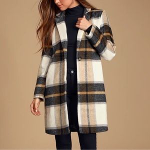 LuLu’s Cupcake And Cashmere Plaid Jacket